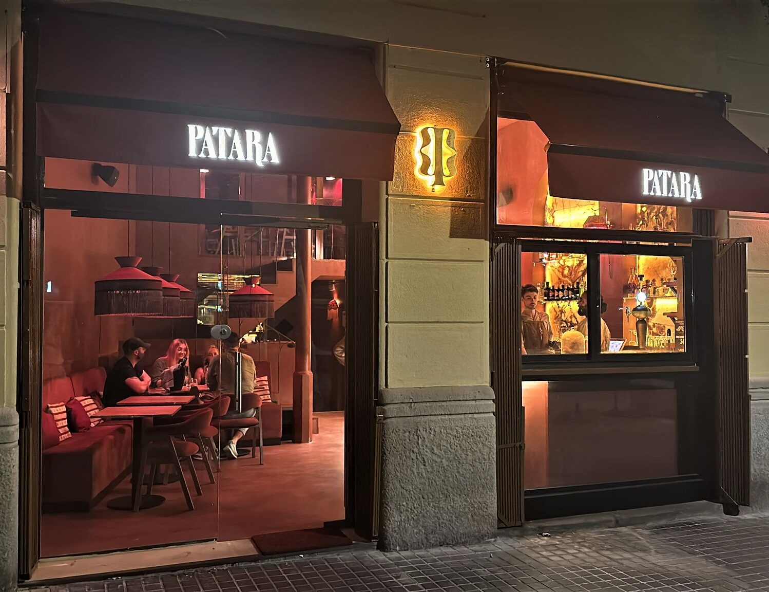 Toldo Led Restaurante Patara